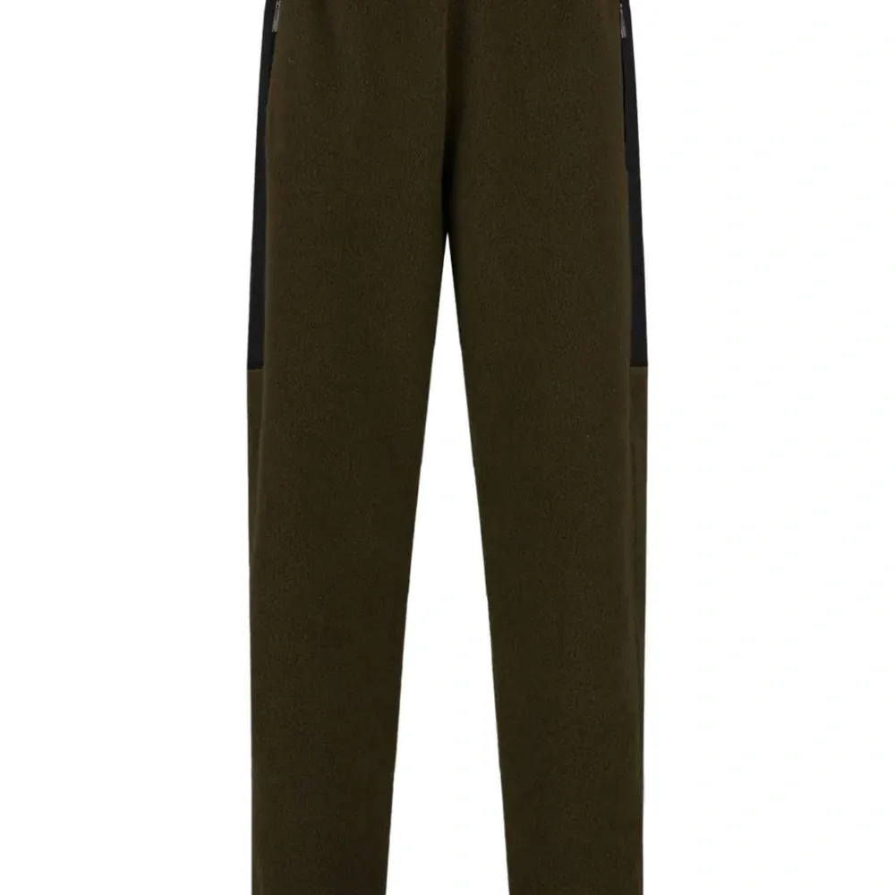 Флисовые спортивные брюки со вставками