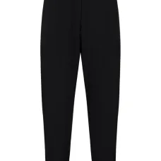 Прямые брюки с эластичными манжетами