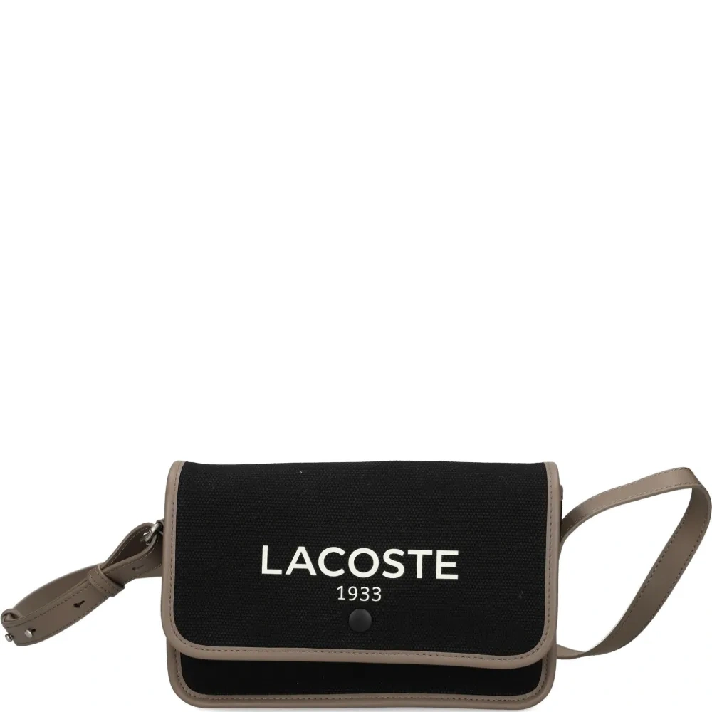 Сумка через плечо с принтом-логотипом