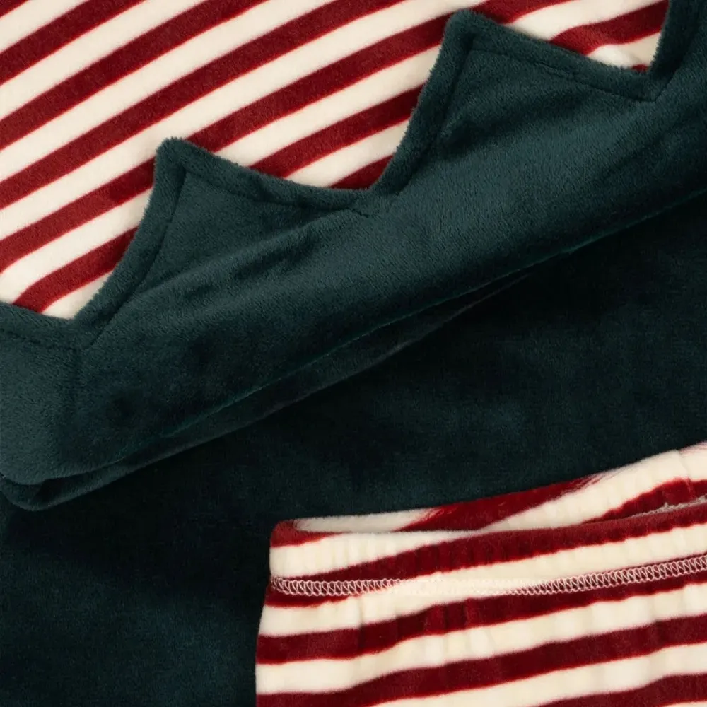 Комплект для новорожденного в полоску