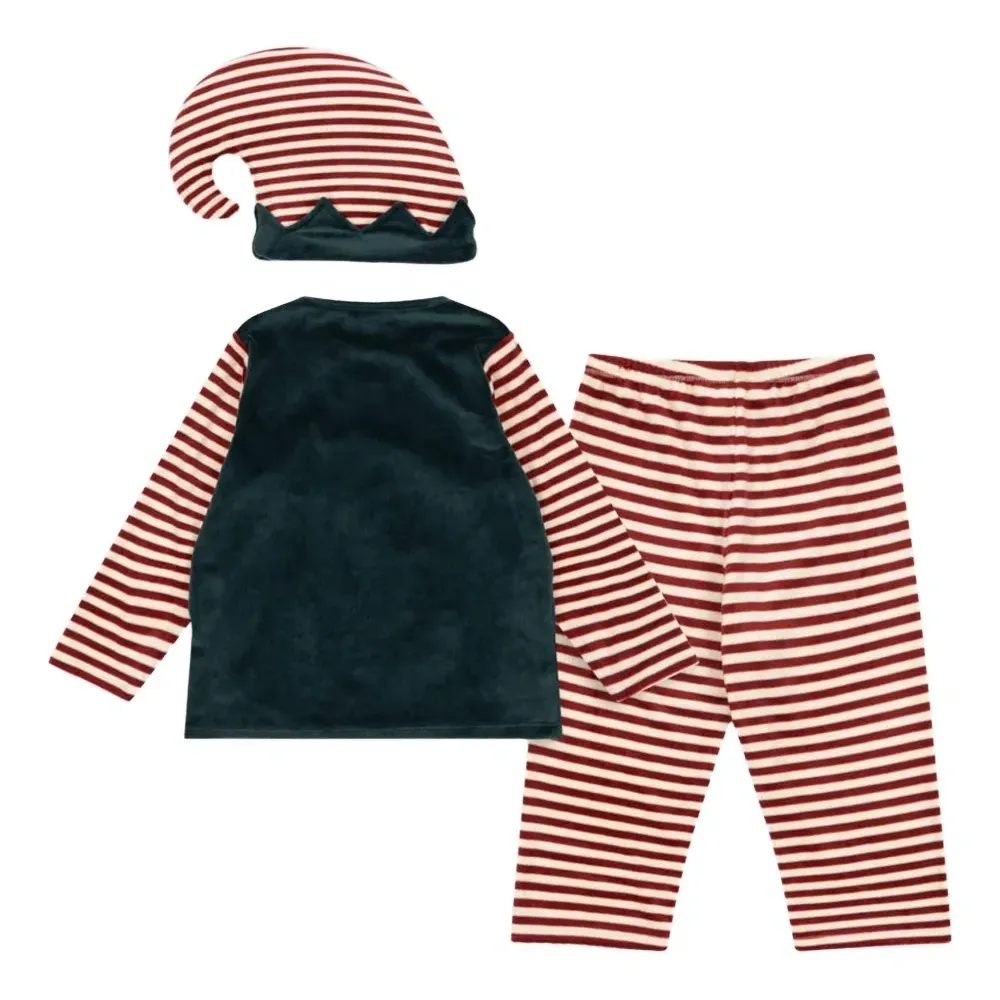 Комплект для новорожденного в полоску