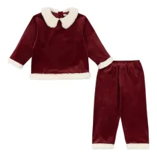 Брюки с искусственным мехом