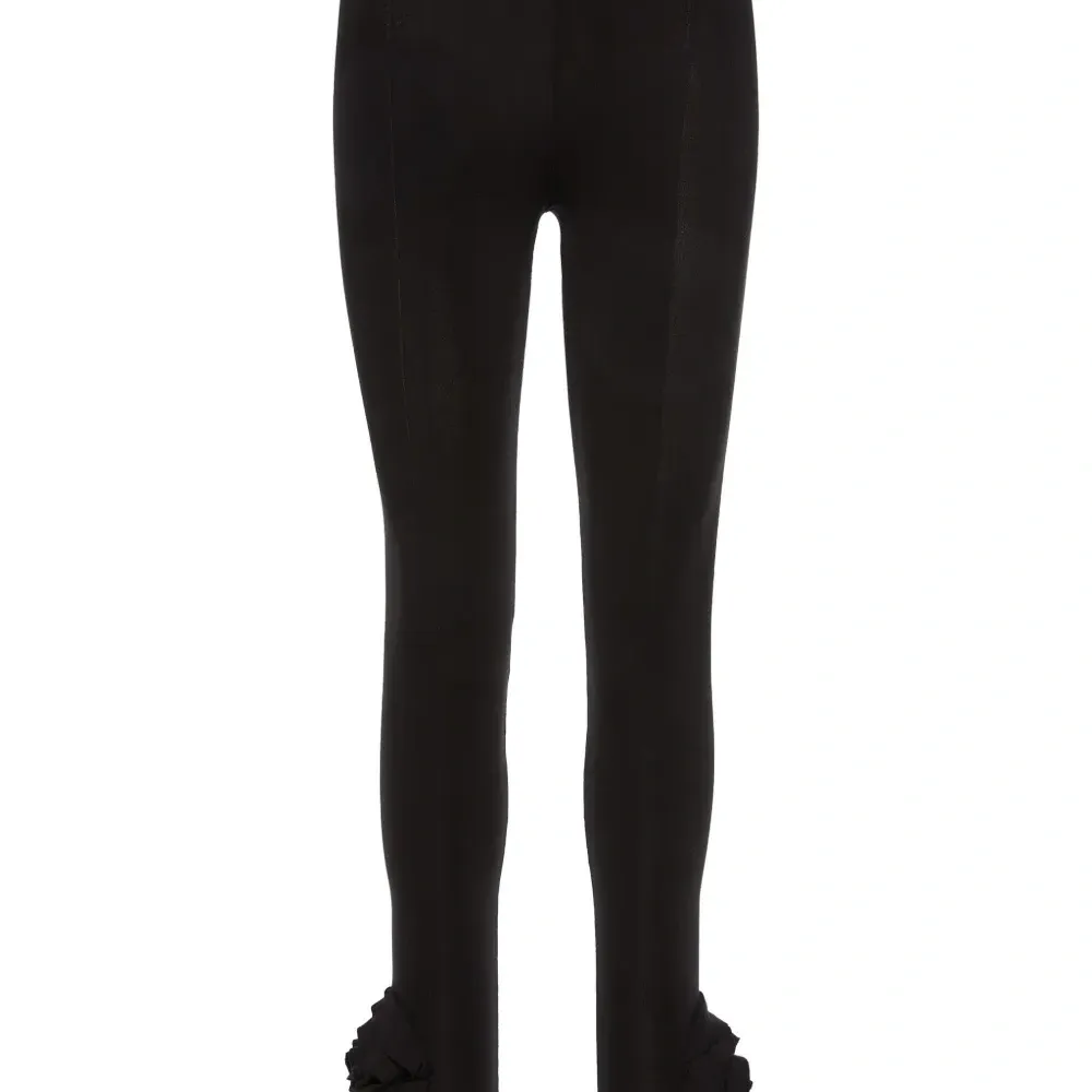 Леггинсы с оборками на манжетах