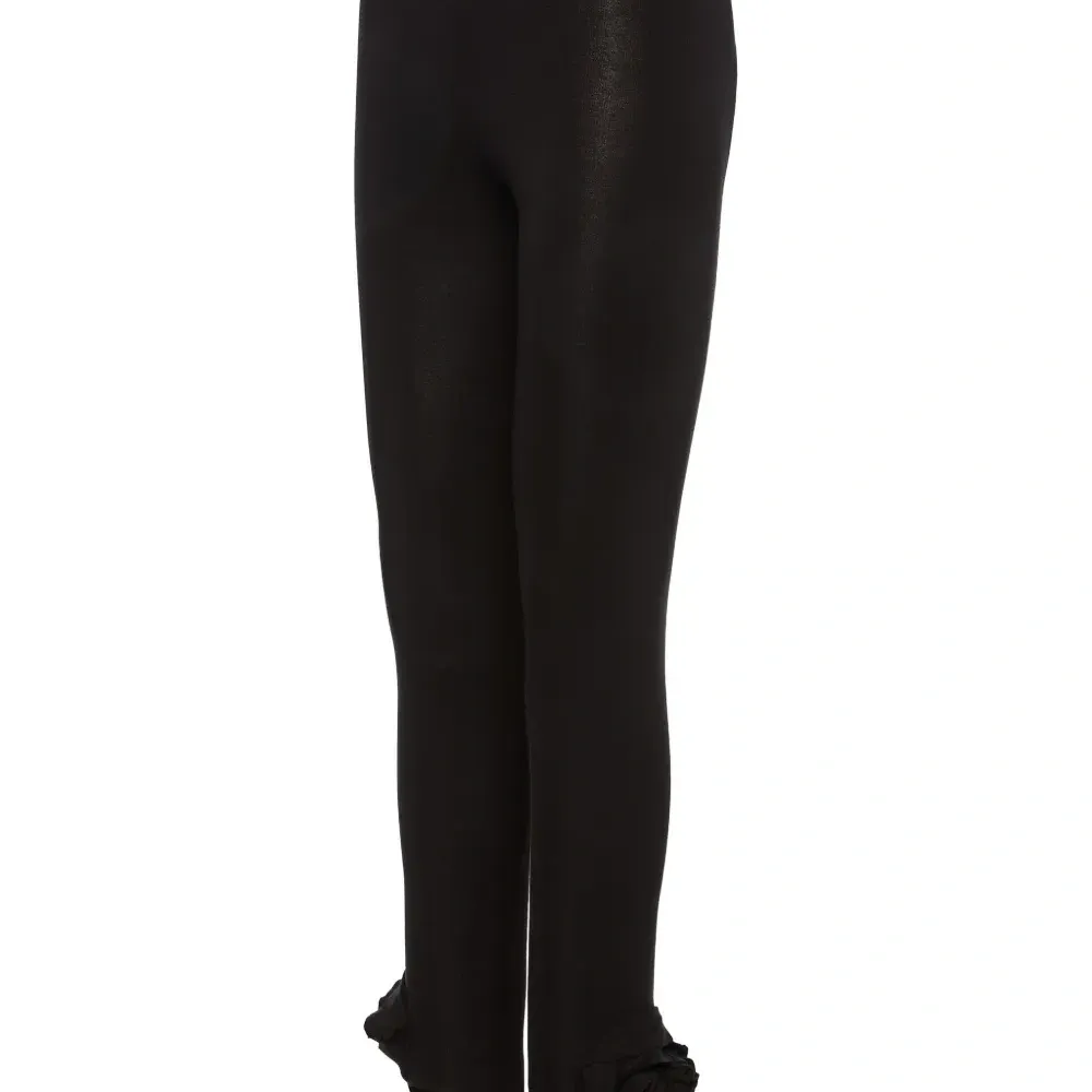 Леггинсы с оборками на манжетах