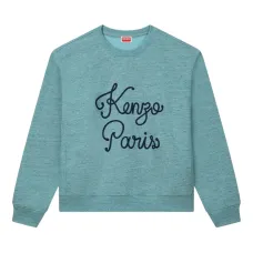 Свитшот с вышитым логотипом Paris Chainstitch