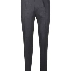 Шерстяные брюки с металлическим блеском