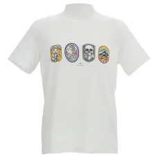 Хлопковая футболка с круглым вырезом