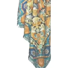 Разноцветный шарф