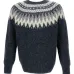 Джемпер с круглым вырезом и орнаментом в стиле фэйр-айл