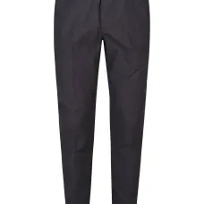 Брюки из хлопка с манжетами