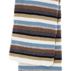 Шарф из шерсти в полоску