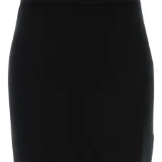 Вязаная мини-юбка