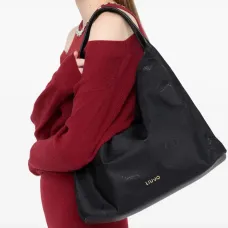 Большая нейлоновая сумка-хобо Большая нейлоновая сумка-хобо