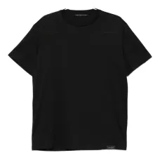 Футболка с круглым вырезом и короткими рукавами