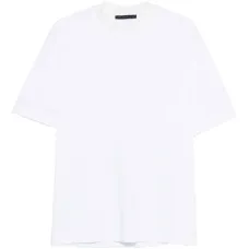 Футболка с круглым вырезом и короткими рукавами