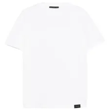 Футболка с круглым вырезом и короткими рукавами