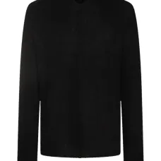 Джемпер с отделкой швами