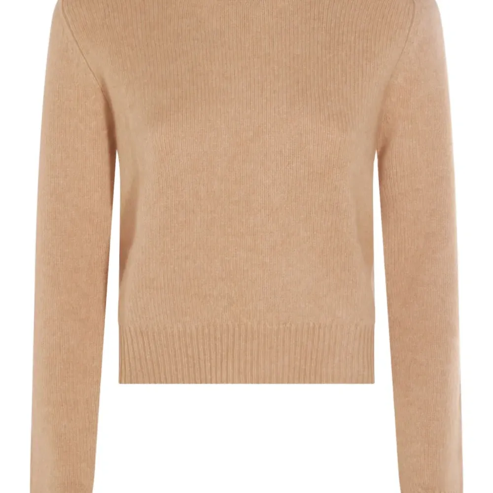 Кашемировый свитер с круглым вырезом