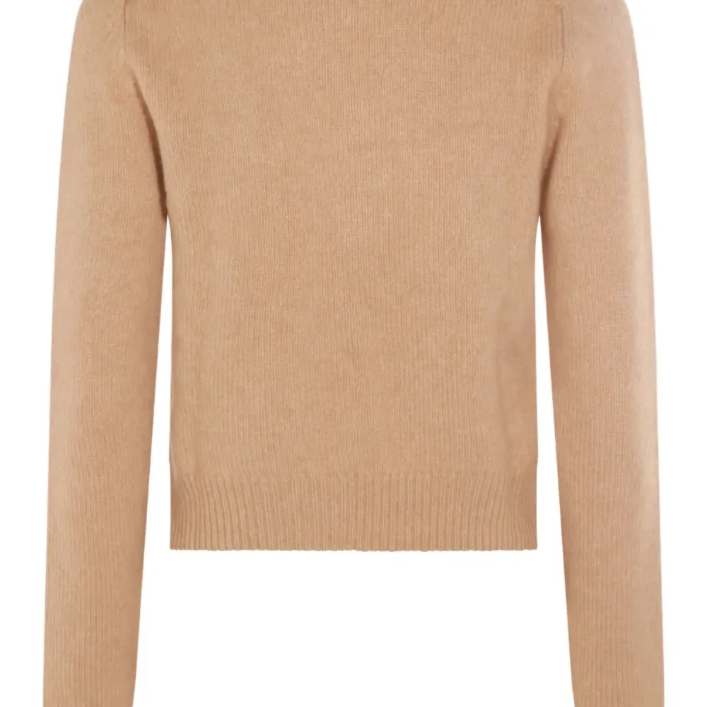 Кашемировый свитер с круглым вырезом