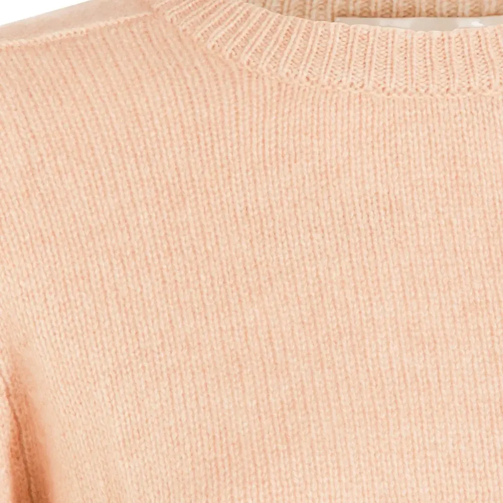 Кашемировый свитер с круглым вырезом