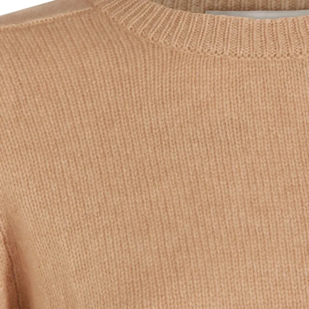 Кашемировый свитер с круглым вырезом