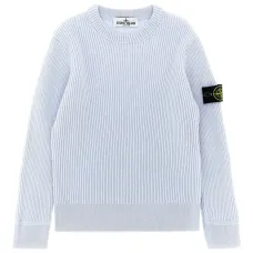 Джемпер с круглым вырезом и нашивкой-компасом