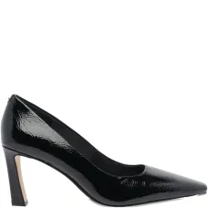 Туфли-лодочки из лаковой кожи на каблуке 80 мм