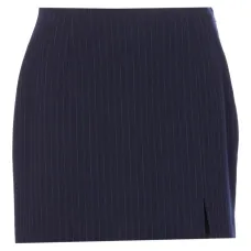 Мини-юбка в тонкую полоску Мини-юбка в тонкую полоску