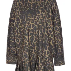 Мини-платье с леопардовым принтом Мини-платье с леопардовым принтом