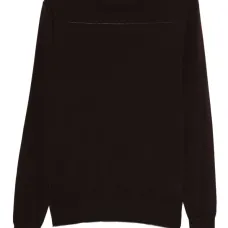 Свитер с круглым вырезом