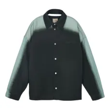 Джинсовая рубашка с длинными рукавами