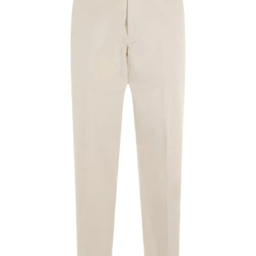 Брюки из мелкого вельвета