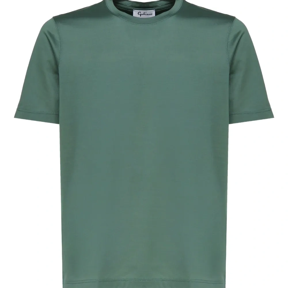 Футболка с короткими рукавами и круглым вырезом