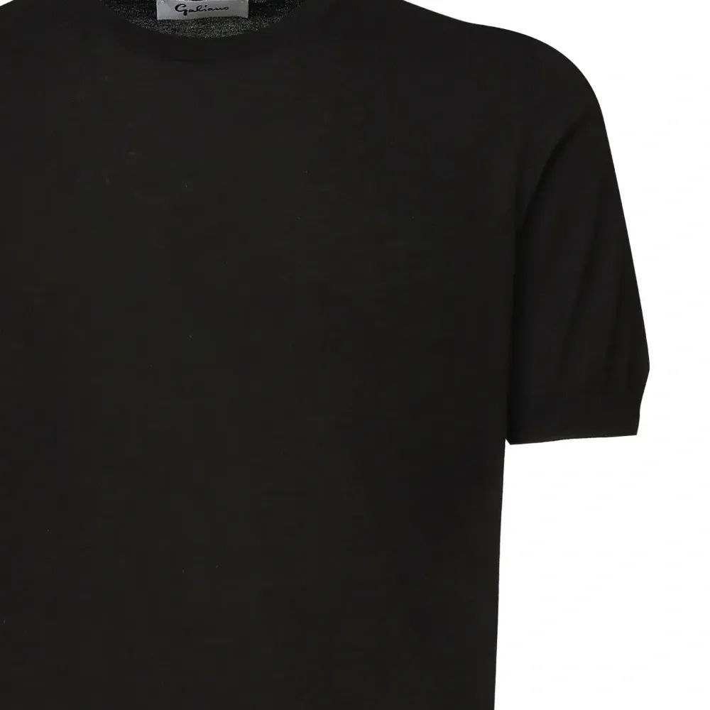 Хлопковая футболка с короткими рукавами