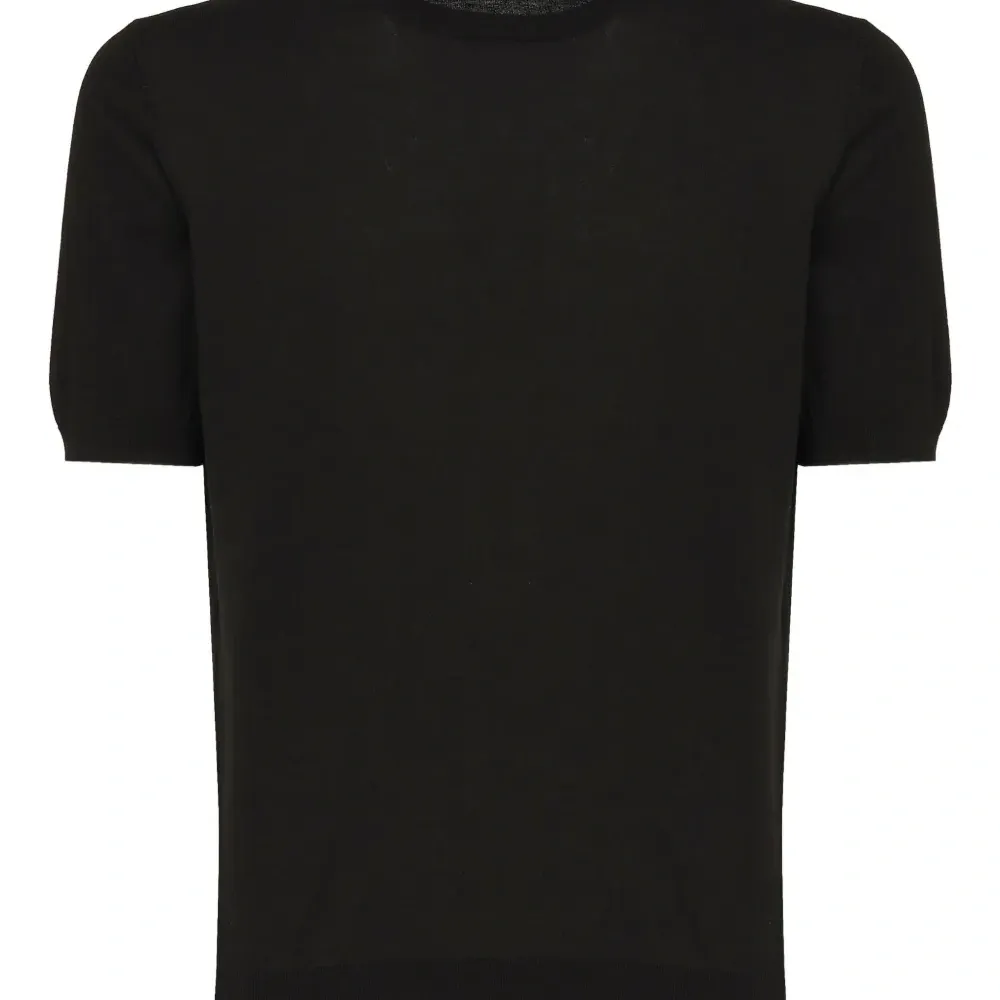 Хлопковая футболка с короткими рукавами