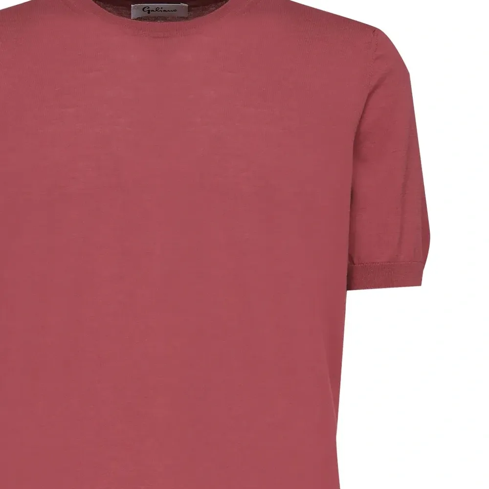 Хлопковая футболка с короткими рукавами