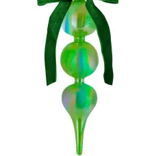 Иридесцентное украшение из стеклянных бусин (24 см) Иридесцентное украшение из стеклянных бусин (24 см)