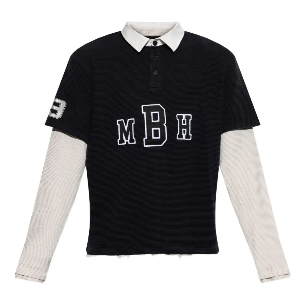 Поло с вышитым логотипом