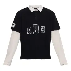 Поло с вышитым логотипом