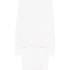 Топ с высоким воротником и двойными рукавами