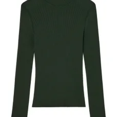 Свитер с круглым вырезом