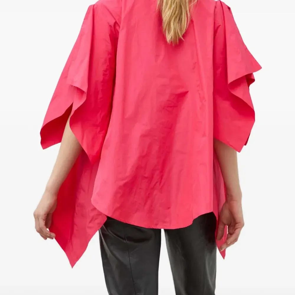 Рубашка оверсайз с воротником