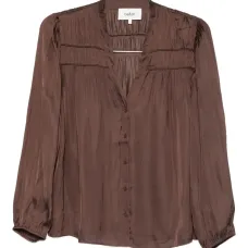 Блузка с V-образным вырезом