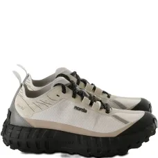 Кроссовки с вставками на массивной подошве