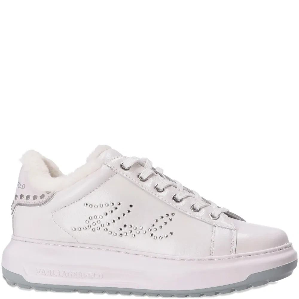 Кроссовки на платформе с заклепками