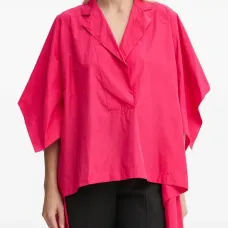 Топ Mina с V-образным вырезом и разрезом