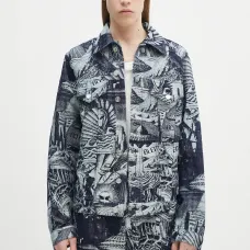 Рубашка-куртка с графическим узором