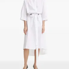 Платье-рубашка с поясом