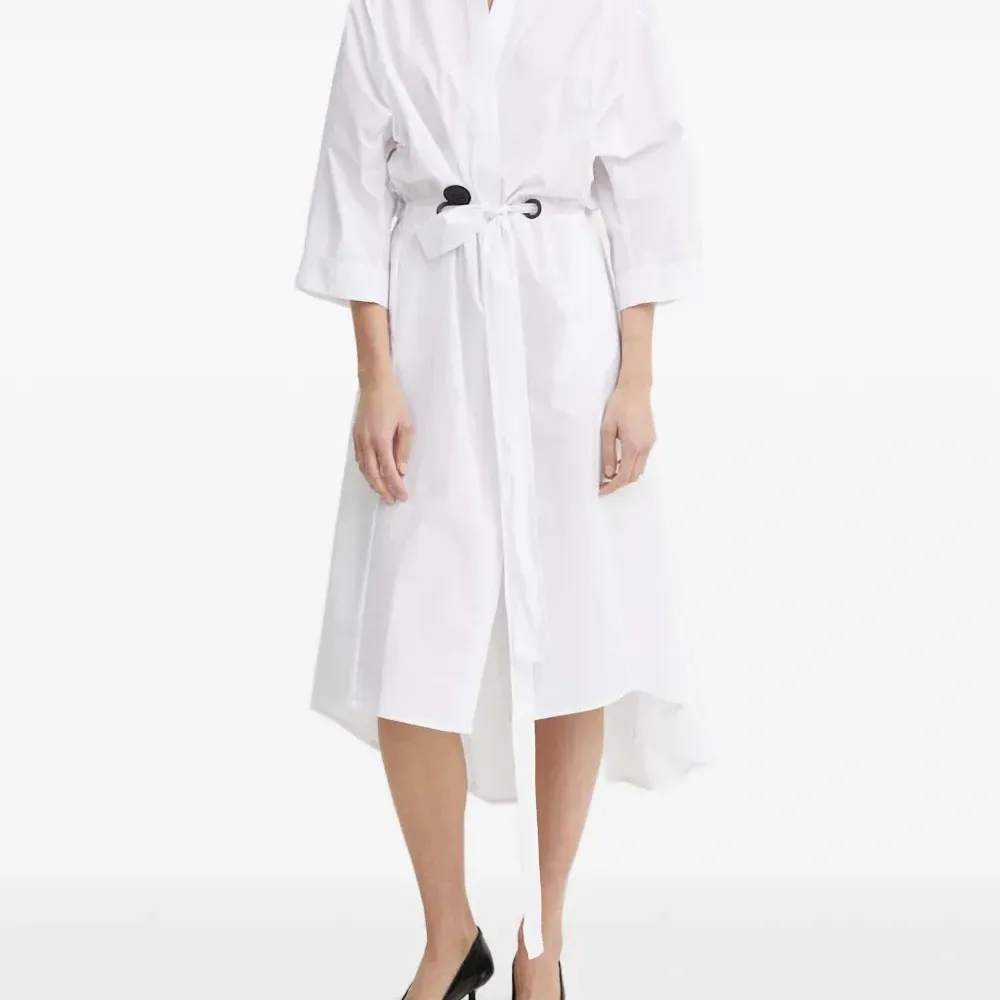 Платье-рубашка с поясом