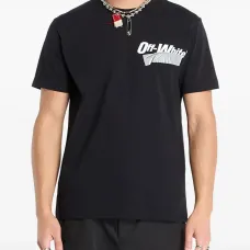 Футболка с графическим принтом в виде ленты